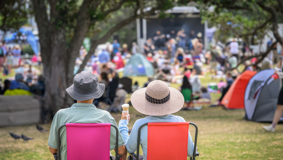 live music at the park 