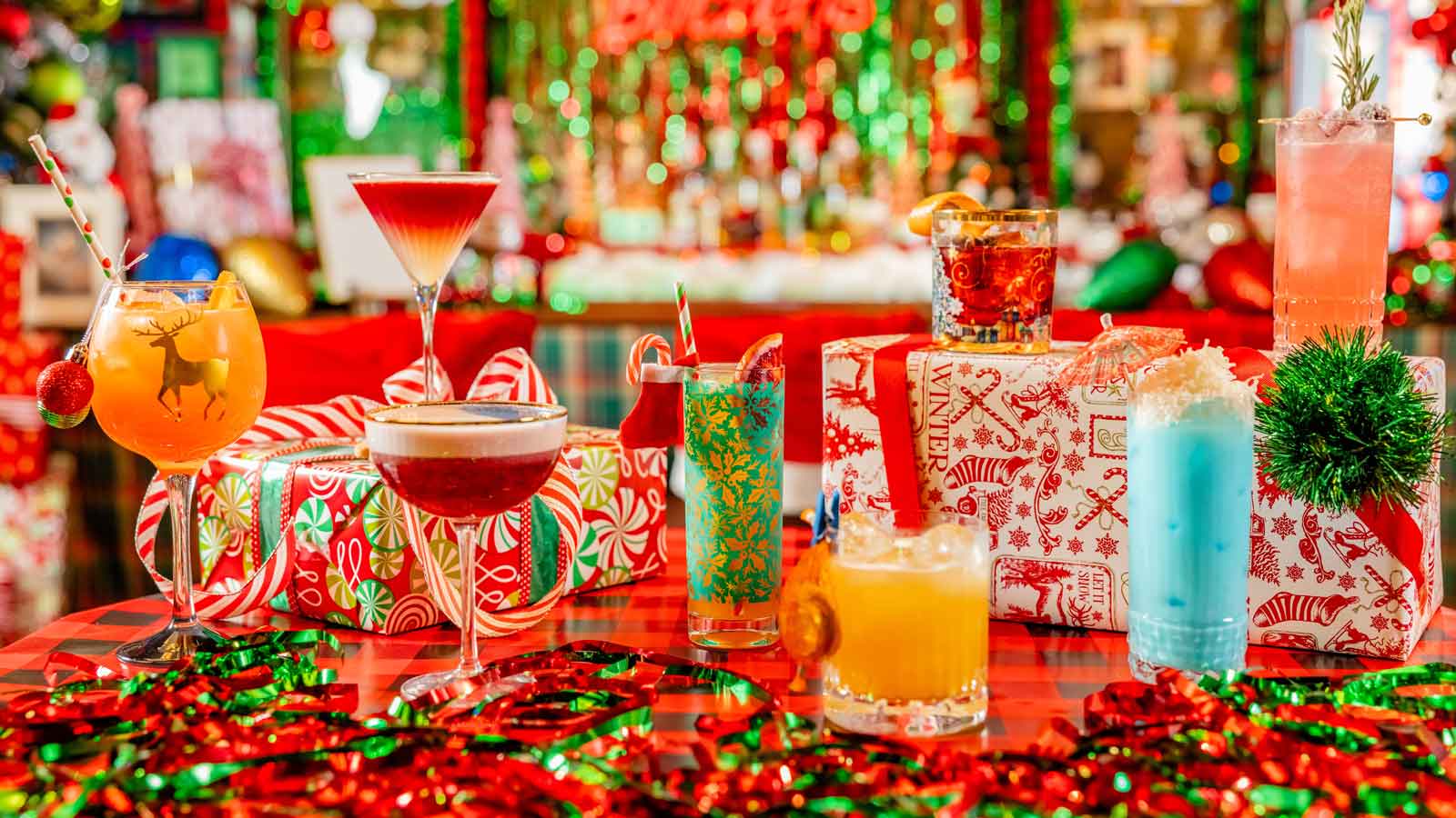 Collection of Blitzen's cocktails