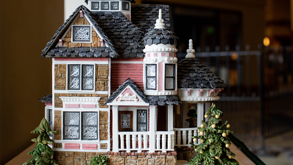 Gingerbread house