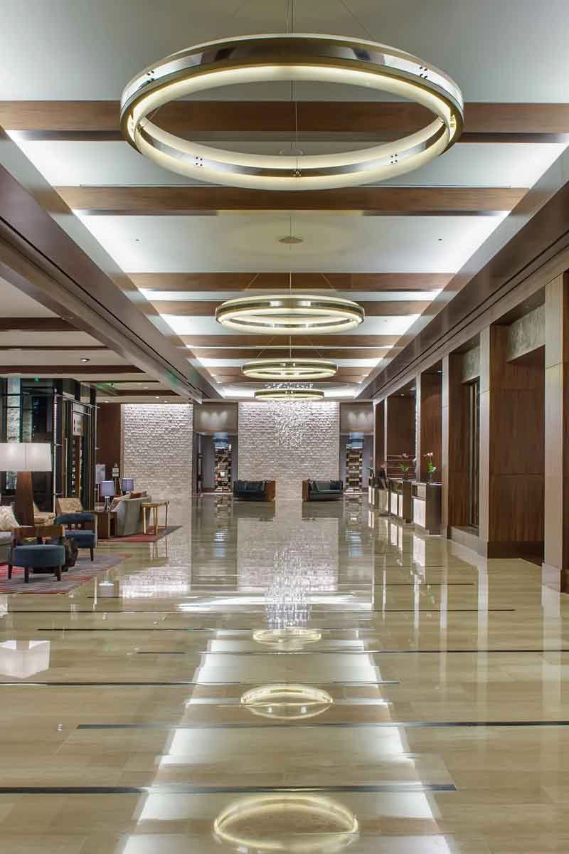 Hotel lobby