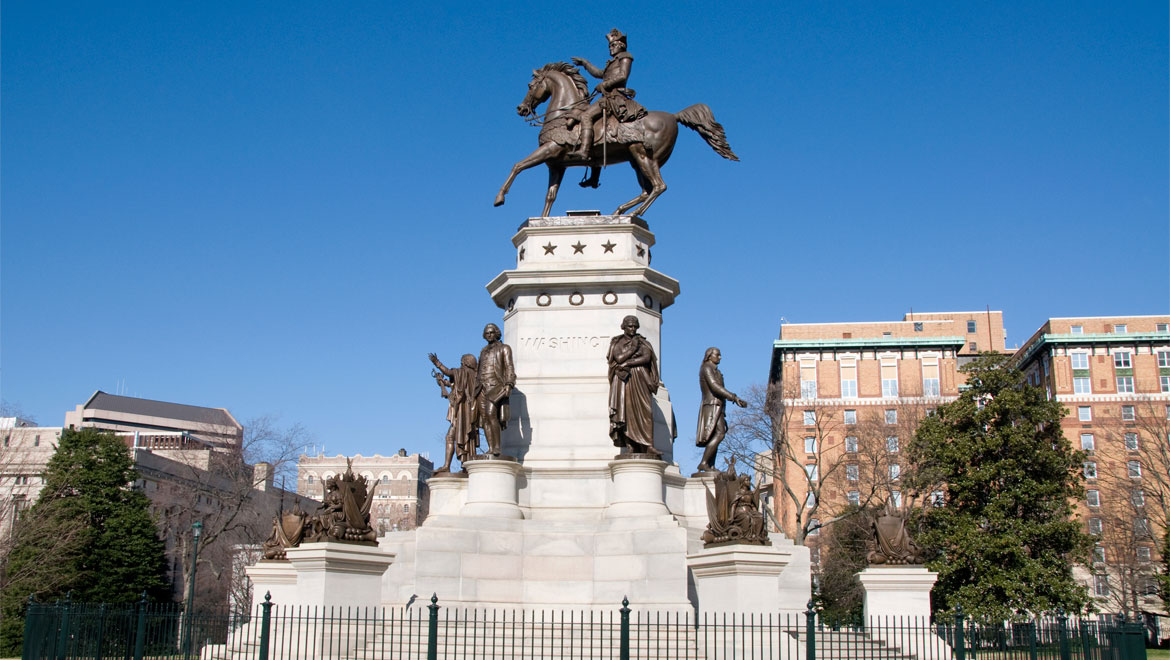 Horse statue