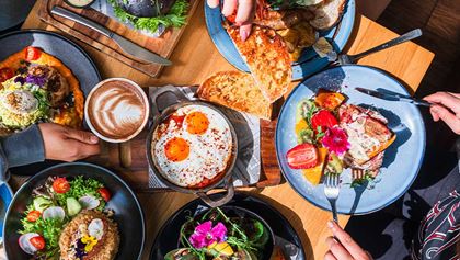 Brunch food