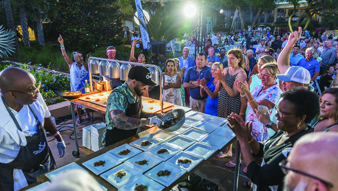 Fish to Fork Main Event Plating