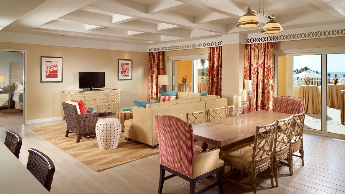 Hospitality Suite living room
