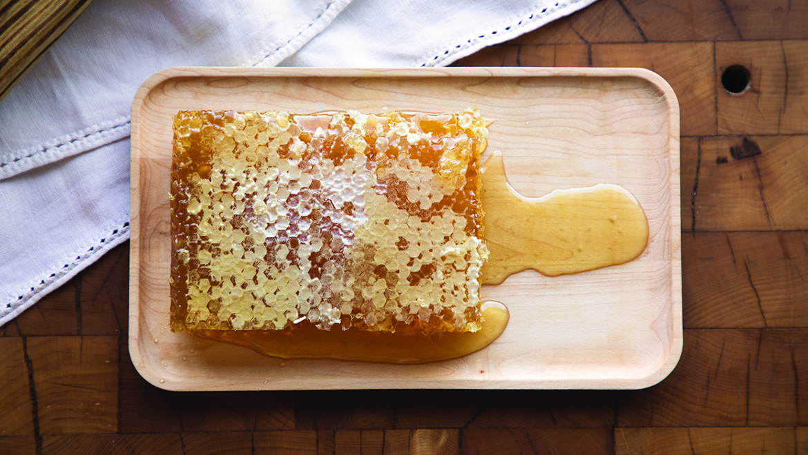Honey from  