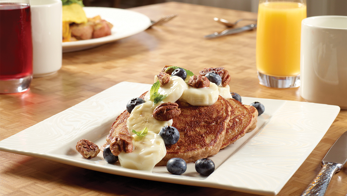 Pancakes at Sunrise Café