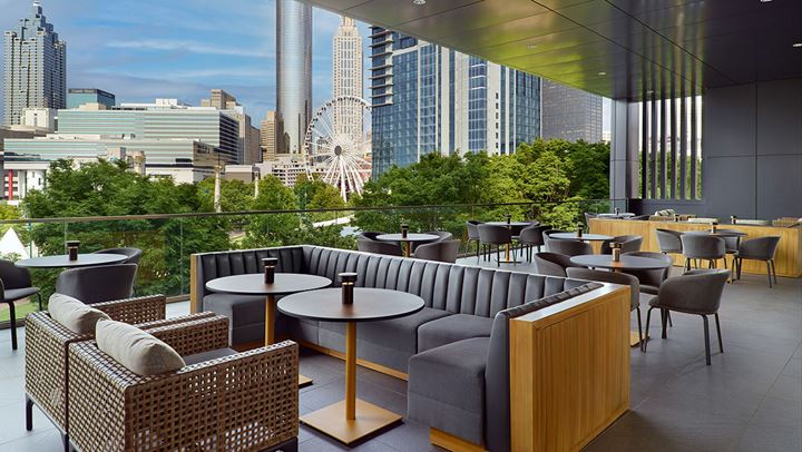 Top Draft terrace at daytime 