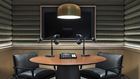 Podcast room located at Omni Austin Hotel Downtown.