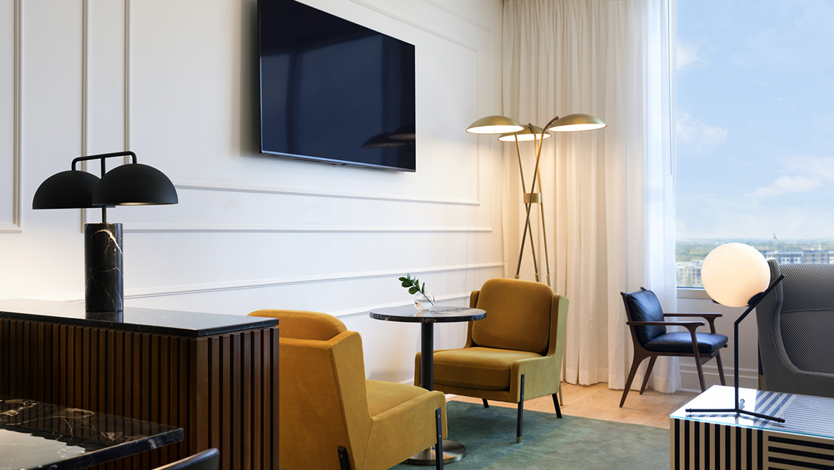 Premier Club Lounge - Omni Austin Hotel Downtown