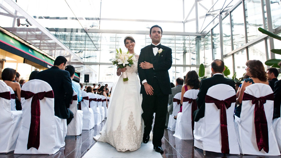 Atrium Wedding - Omni Austin Hotel Downtown