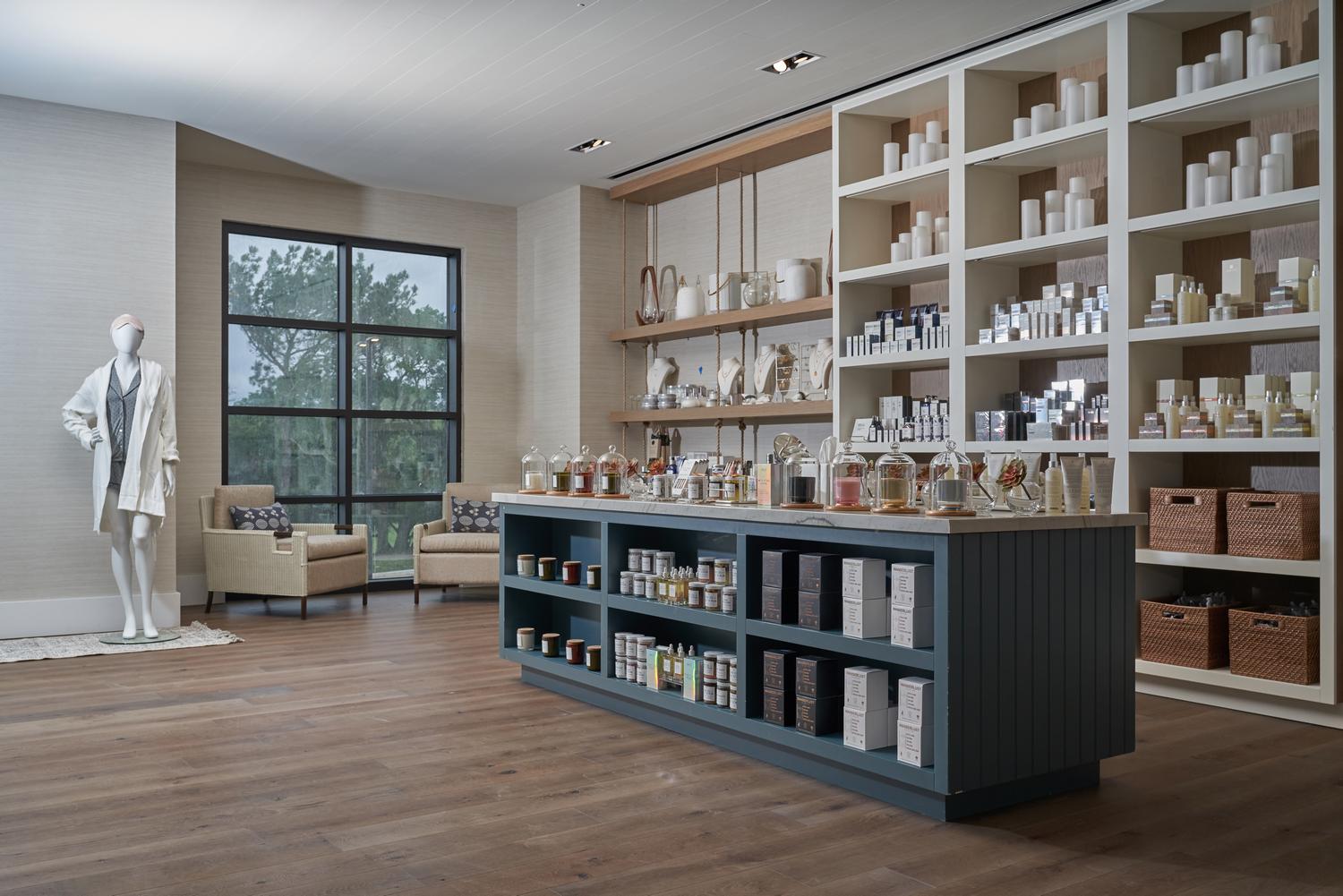 Mokara spa retail store