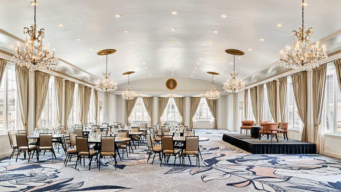 Rooftop ballroom