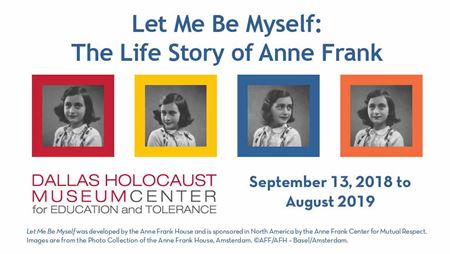 Let Me Be Myself: The Life Story of Anne Frank