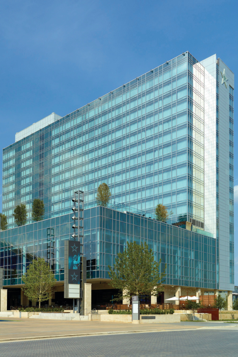 Omni Frisco Hotel at The Star exterior view