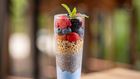 Lemon Sorbet Parfait at Flossie's - Omni Las Colinas Hotel