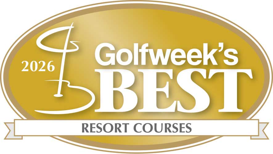 Golfweek's Best Resort Courses award