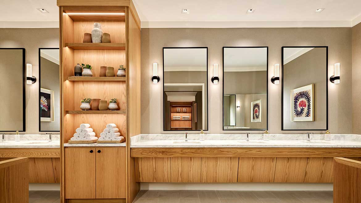 Mokara Spa Women's Locker Room