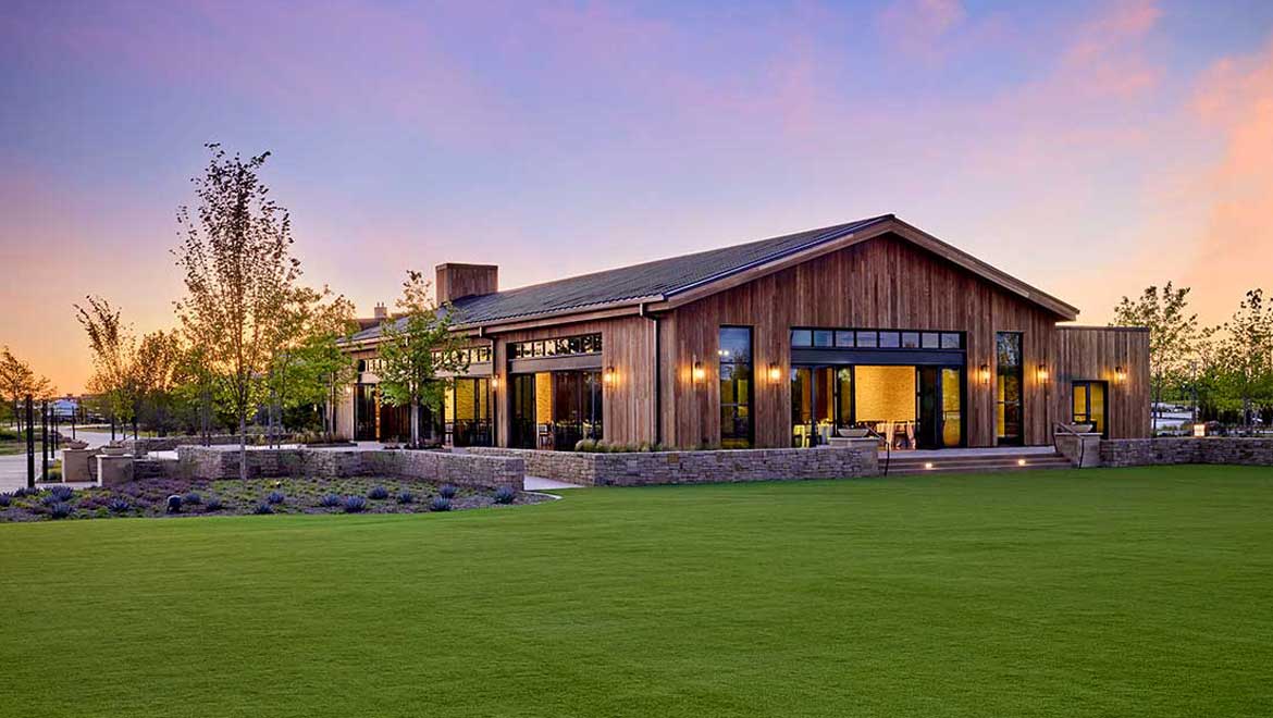 Exterior of event space. 