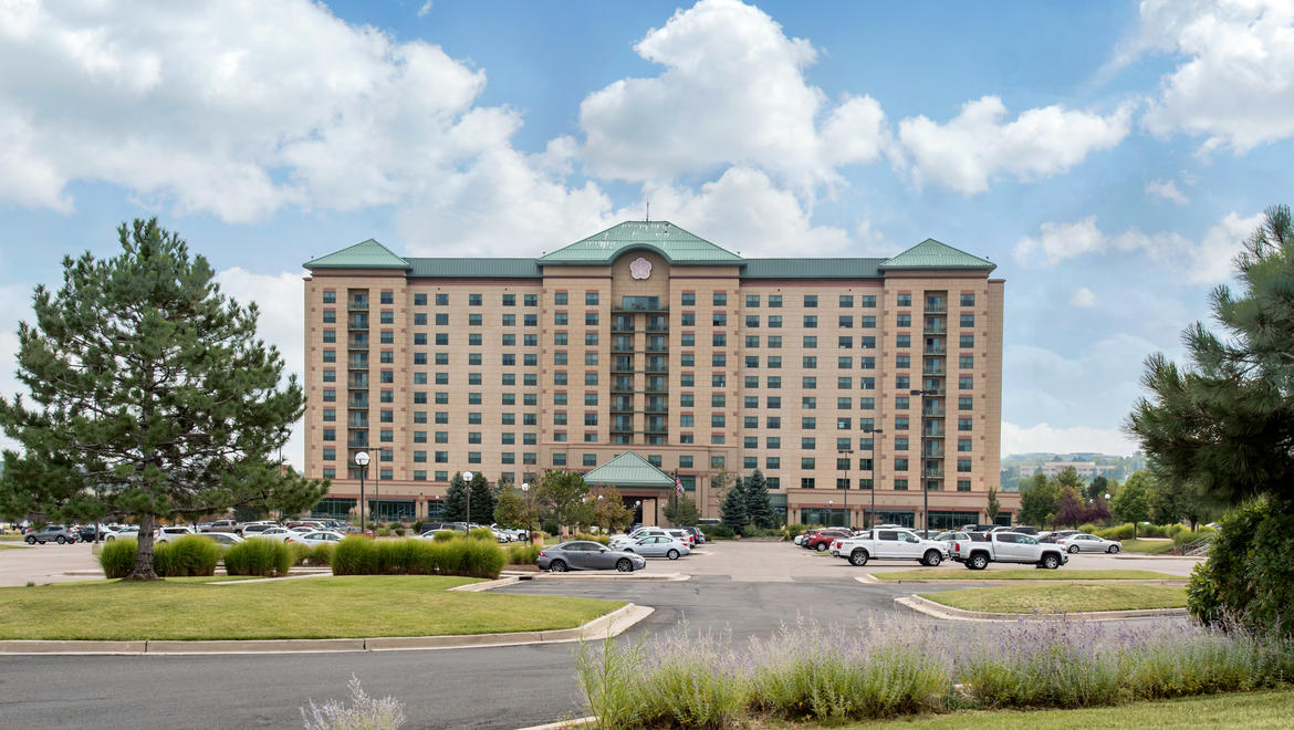 Exterior of hotel