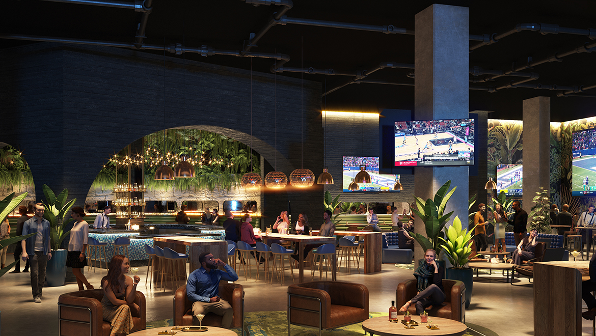 Restaurant rendering