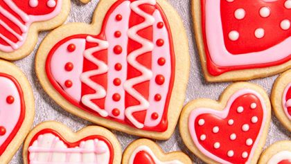 heart shaped cookies