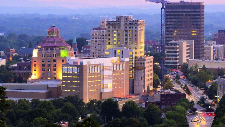View of city scape
