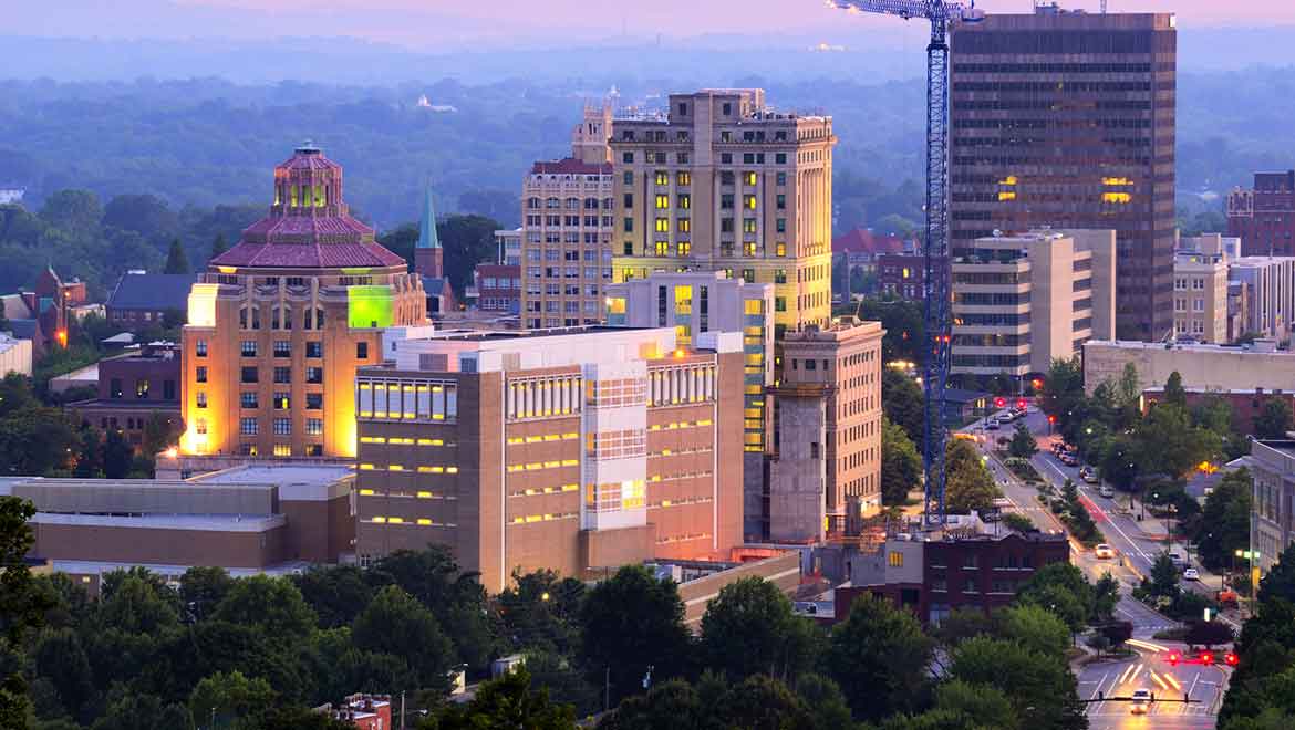 View of city scape