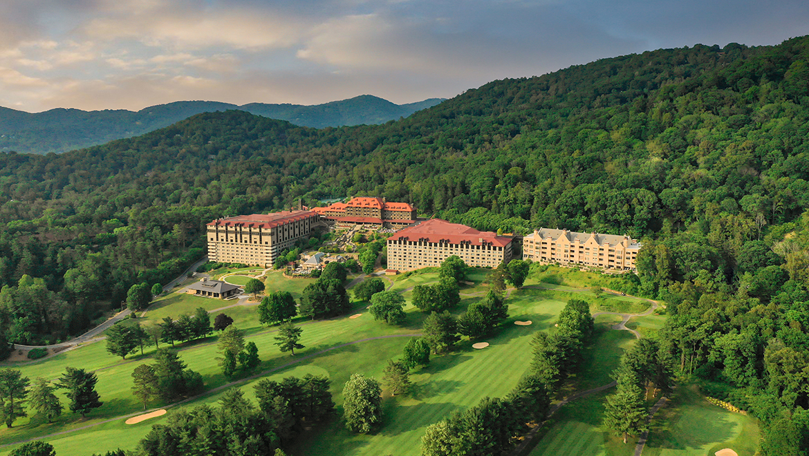 aerial view of  