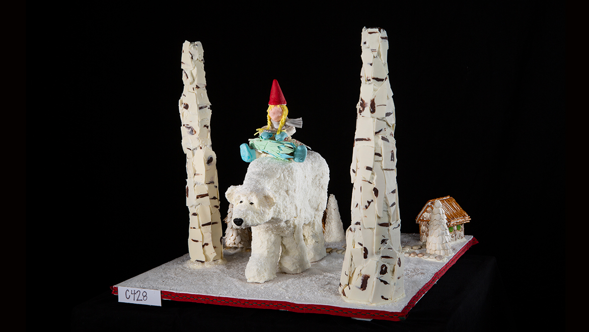 GIngerbread Child 1st Place Winner, Adair Cary