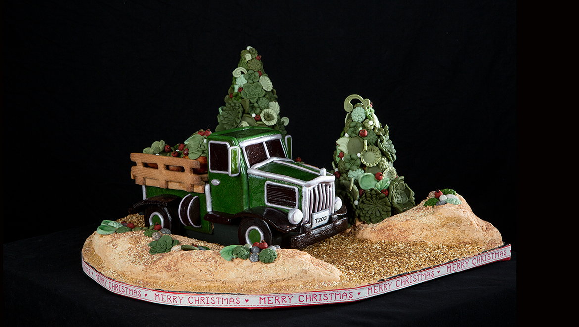 Gingerbread Teen 2nd Place Winners, Sarah and Jenna Rhinehart