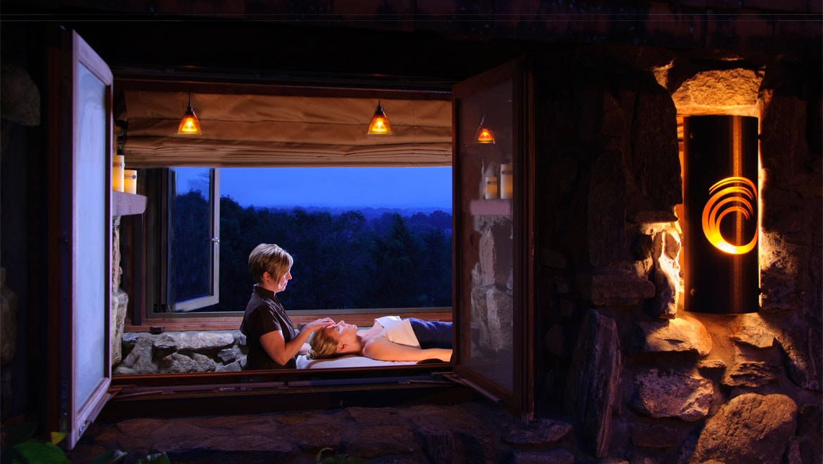 Pagoda treatment at   spa