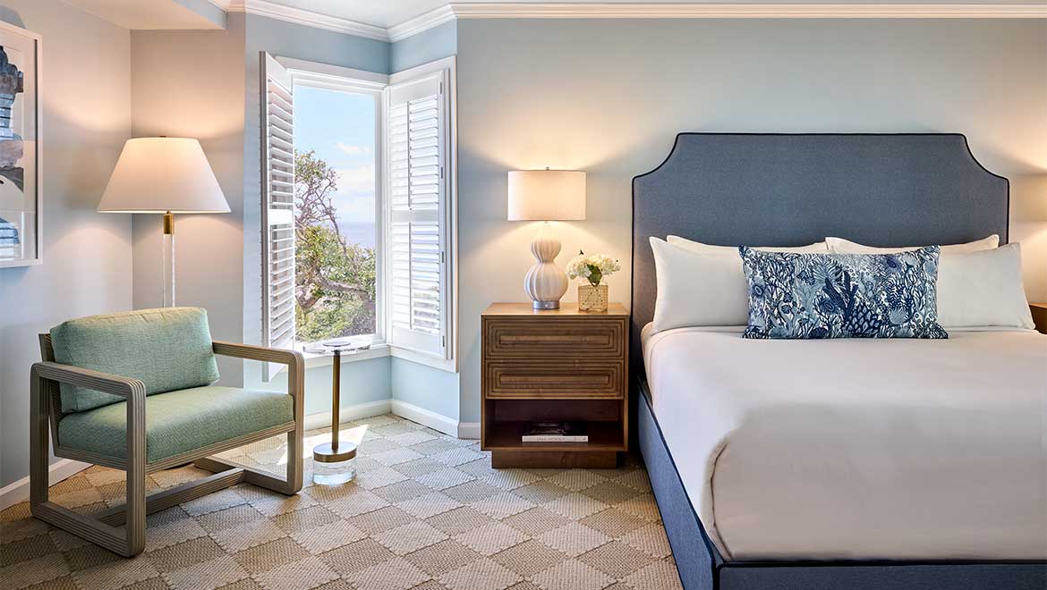 Luxury suite with king bed