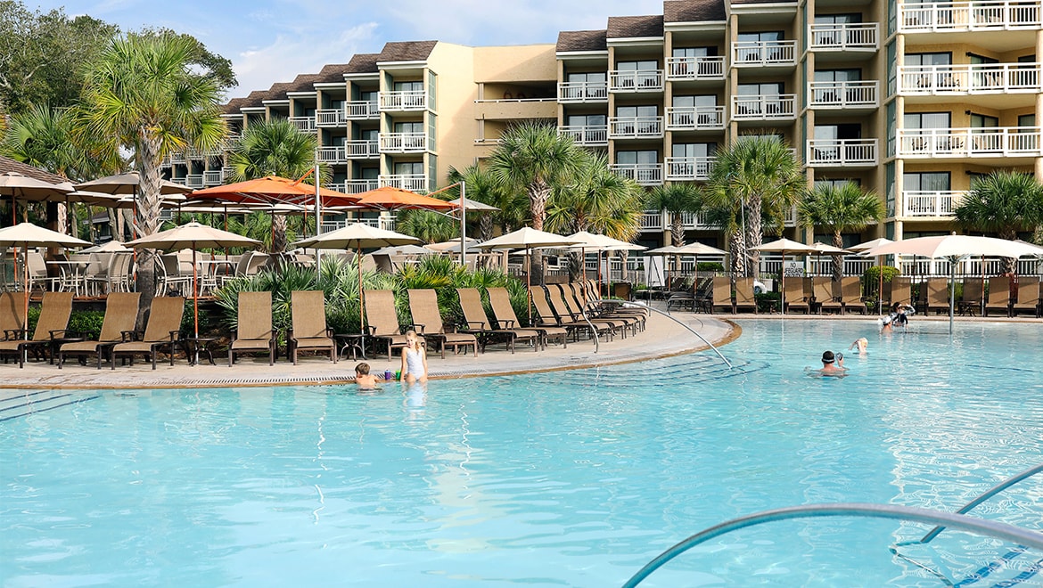 Zero-Entry Resort Pool