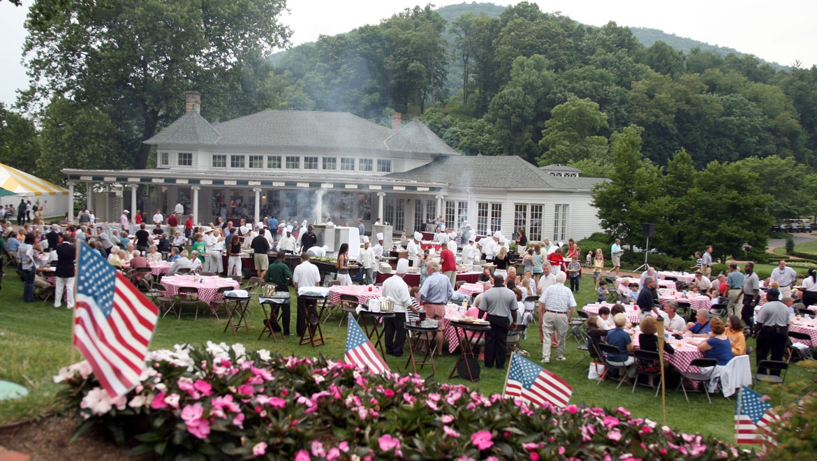 Casino Lawn Party