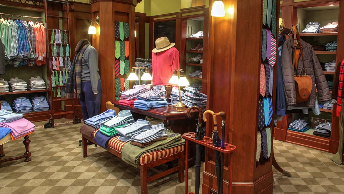 William S. Flynn men's shop 