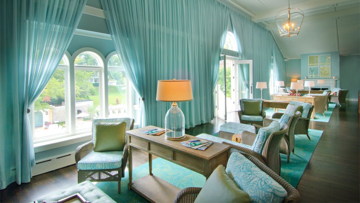 Spa lounge at the Homestead
