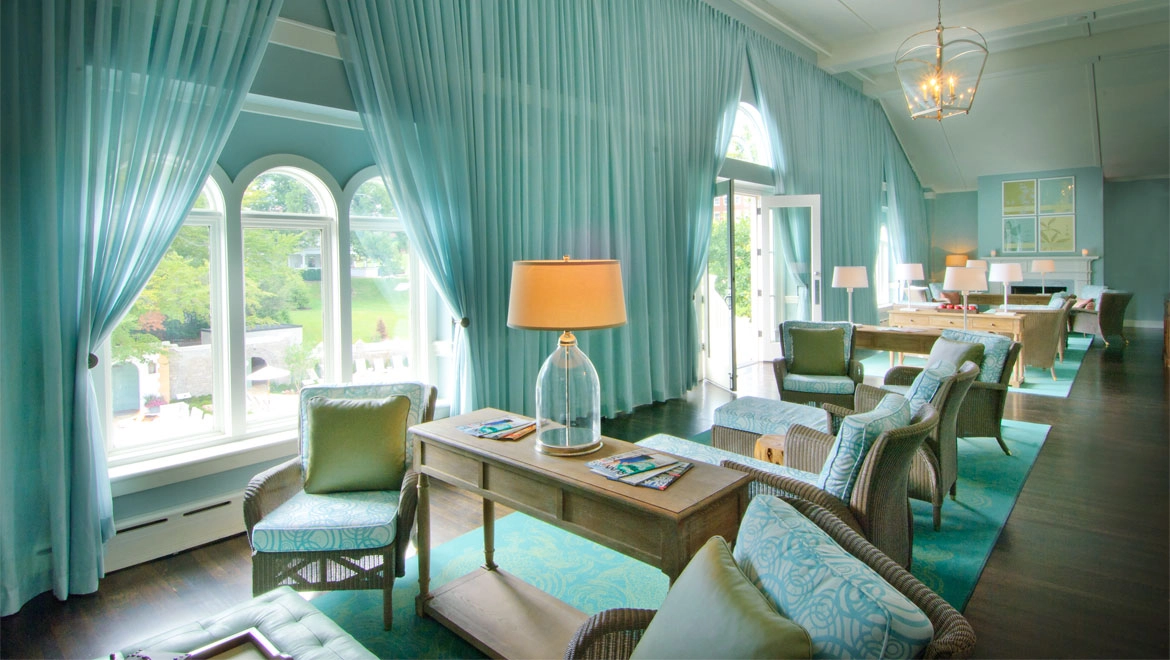 Spa lounge at the Homestead