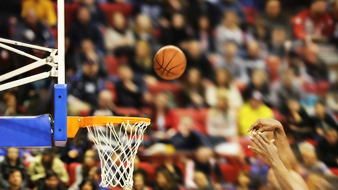 Basketball Net Decorative Image
