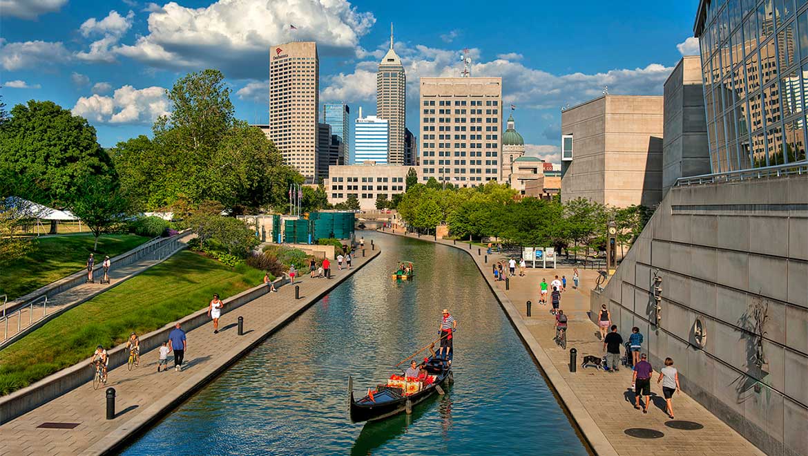 Indianapolis canal.