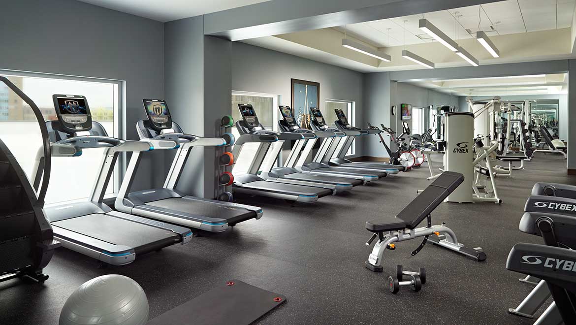 Fitness Center equpment.