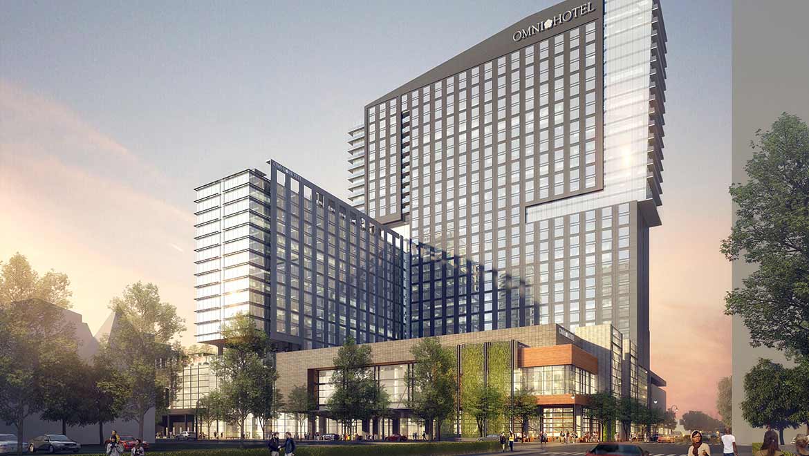 Rendering of Omni Louisville Hotel