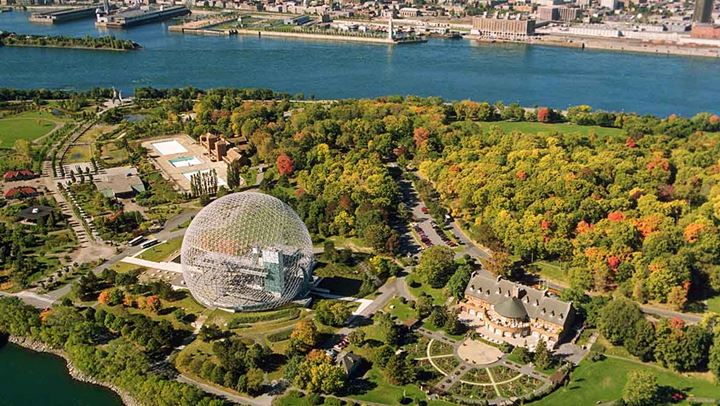 Aerial of park