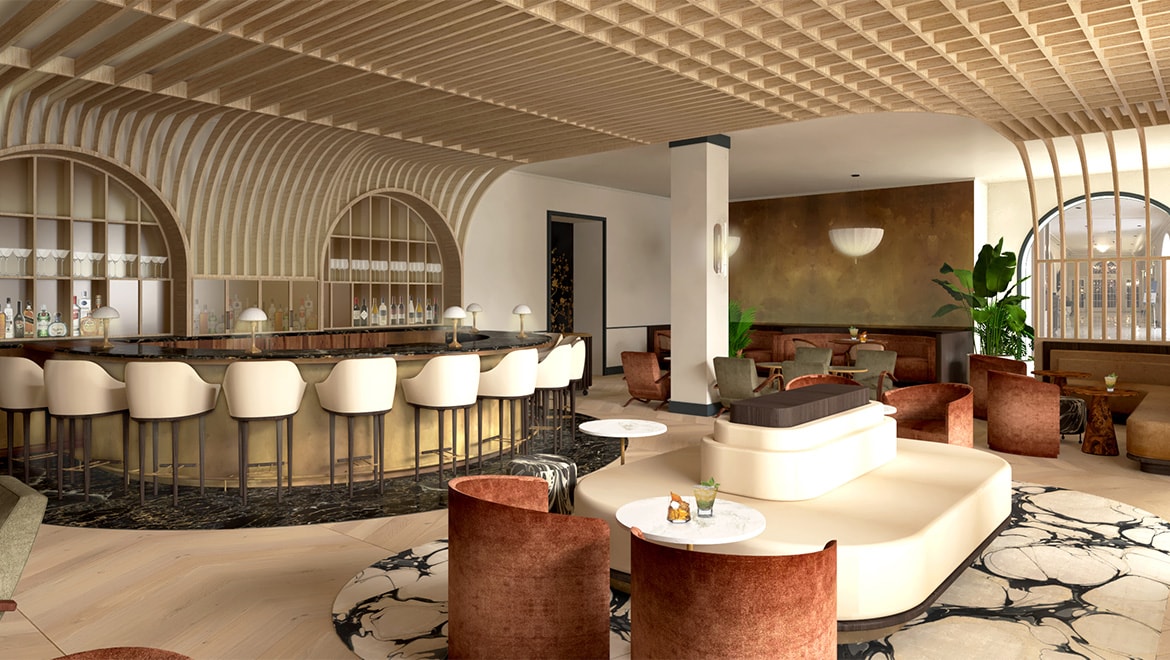 lobby bar renderings