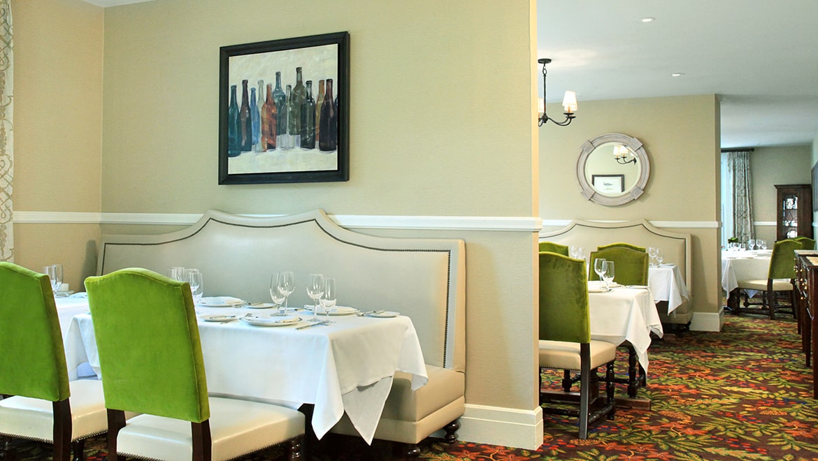 Dining room at Omni Bretton Arms