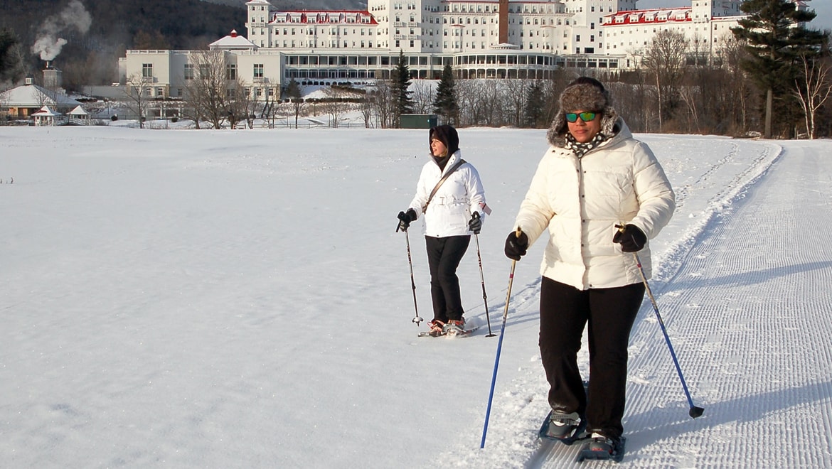 Snowshoeing at Mount Washington