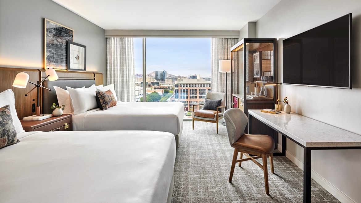Queen/Queen Guest Room - Omni Tempe Hotel at ASU