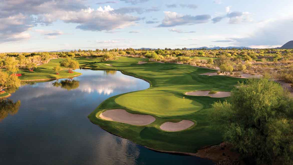 Aerial of Raptor golf course
