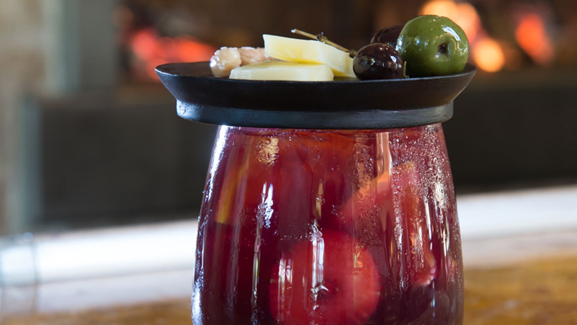 Fruit infused sangria