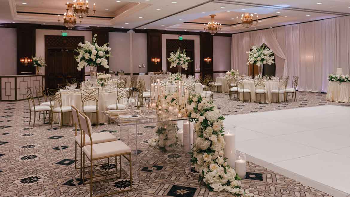 Reception set up
