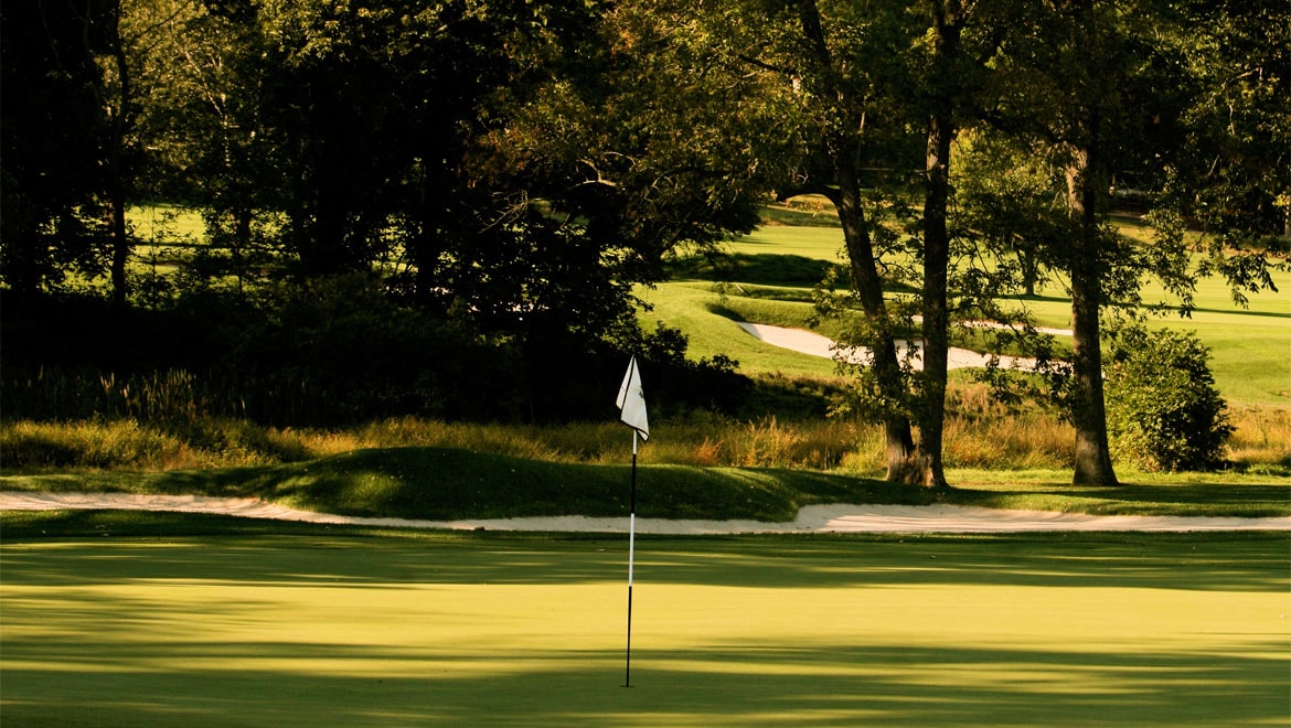 Golf course in Bedford Springs